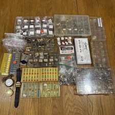 Lote de 3 relojes vintage y enorme correa de reloj de reparación, ver descripción y fotos