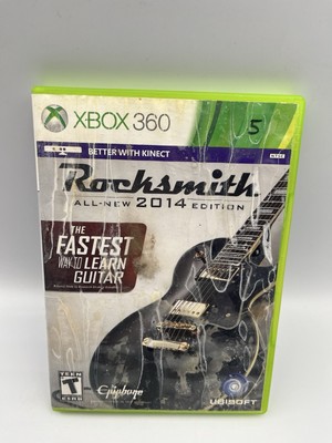 Rocksmith 2014 Edition (Microsoft Xbox 360, 2014) Tested And Working