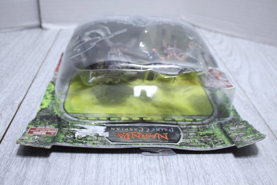 Jakks Chronicles of Narnia Prince Caspian Faun Mentius & Minotaur Asterius 2007 Foto 4 de 4