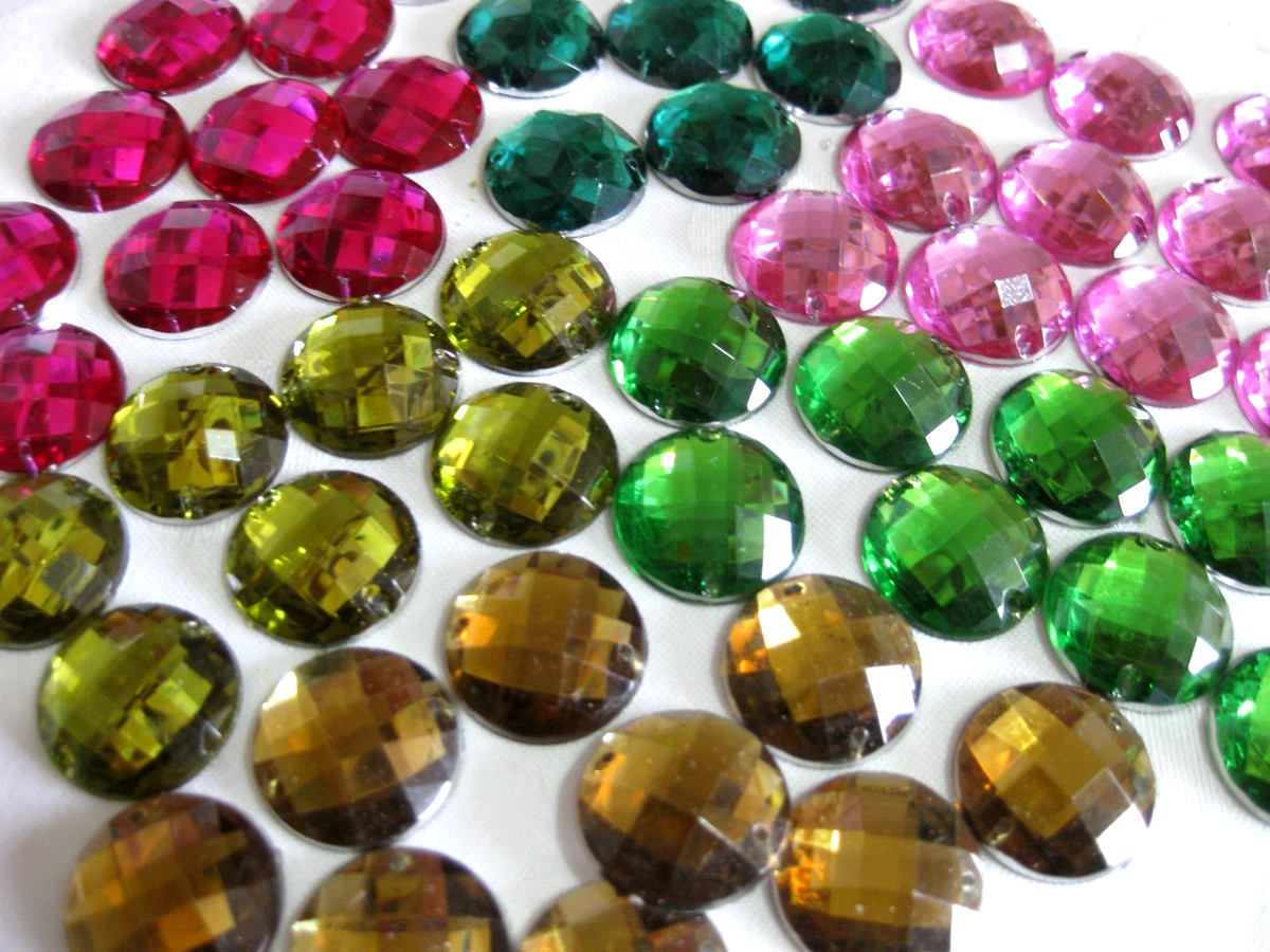 Pietre Acriliche Con Castone - Strass E Cristalli - Foto 7