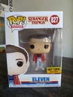 Eleven #827 Stranger Things Hot Topic Exclusive Funko Pop with Protector