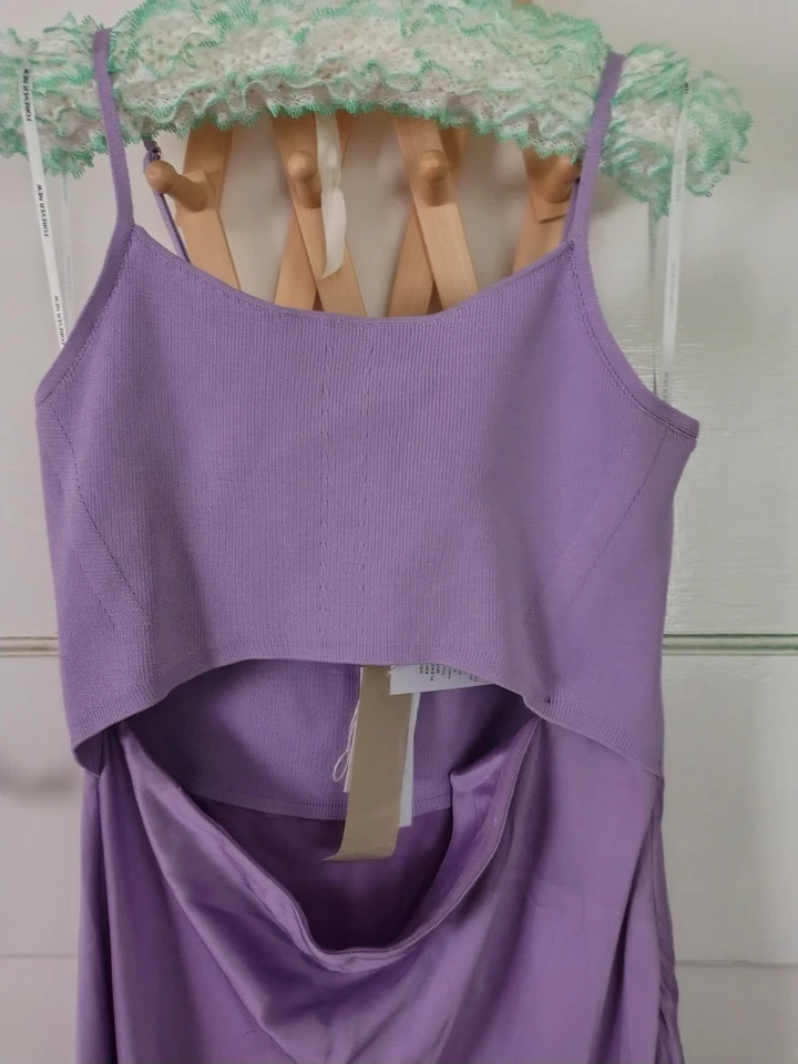 Forever New Conscious Erica Stylish Bodycon Open Cutout Maxi Dress Size 16 Bnwt - image 2 of 4