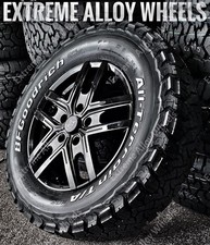 16" Black WX5 Alloy Wheels Fit Roller Team Motorhome Camper + BF Goodrich Tyres