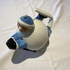 CARLTON WARE BLUE SKIER TEAPOT