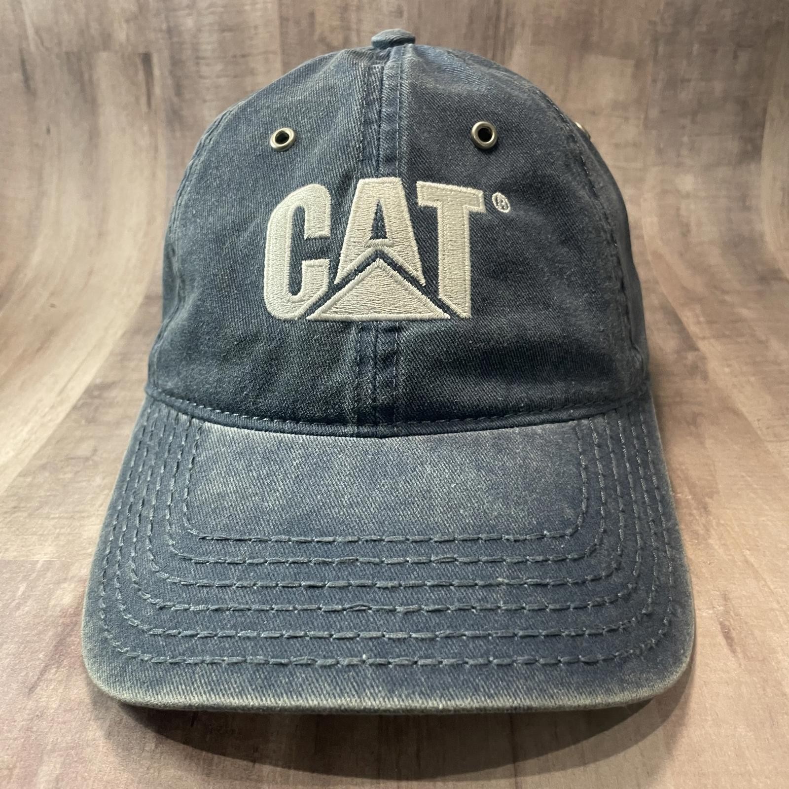 CAT Caterpillar Baseball Hat Adjustable Strap Bac… - image 6