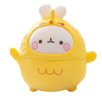 Molang Official Plush Doll Series : Animal Friends Molang Duck Soft Doll 30Cm