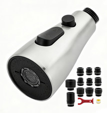 Pull down Kitchen Faucet Head Replacement,3 Function Kitchen Faucet Head High Pr