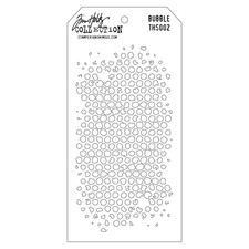 Tim Holtz /Stampers Anonymous Layering Stencil THS002 Bubbles
