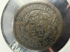 1847 Large Cent, Braided Hair VF Details — photo 5