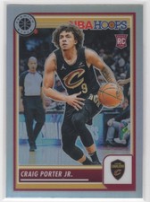 #65 Craig Porter Jr. 2023-24 Premium Stock Silver RC Cleveland Cavaliers