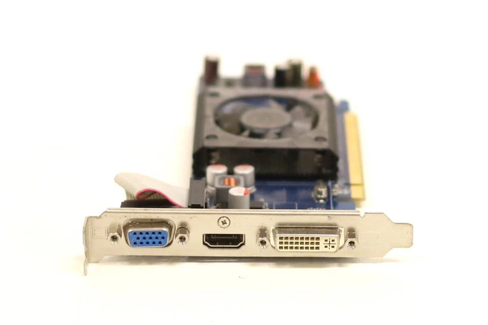 Dell ATI Radeon HD 4350 512MB DDR2 PCIe x16 Graphics Card P/N: 0P002P Tested - Image 3 of 4