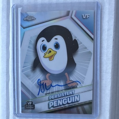 2026 Topps Chrome refac VeeFriends Persistent Penguin 1st Edition Gary V Auto /5
