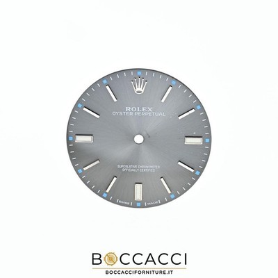 ROLEX Rhodium Dial for OYSTER Perpetual 39 Ref. 114300 Luminova Calib: 3130 (...