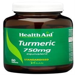 HEALTH AID TURMERIC 750MG - 60 TABLETS - Image 9