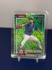 2026 Topps Series One Shinnosuke Ogasawara Green Holiday Foil Rookie Card