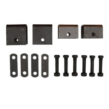 Leaf Spring Hanger Kit For Double Eye Springs Trailer Single Axle 3500lb Leaf Spring Hanger Kit For Double Eye Springs Trailer Single Axle 3500lb
