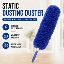 High Density Microfiber Duster Washable Reusable Car Home Cleaning Tool