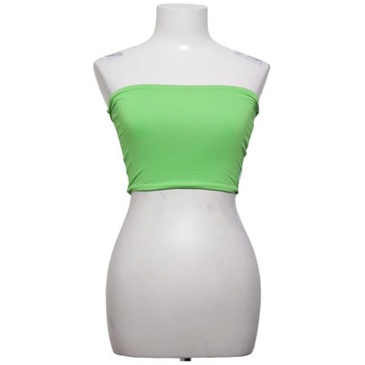 Bershka X PANTONE, Tube Top, Größe: S, Grün, Elasthan/Polyamid, Sonstiges #wmt