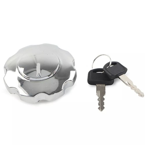 Secure Your Fuel Tank with Aluminum Alloy Lock Cover for Motorcycles 2 Keys - Picture 2 of 12