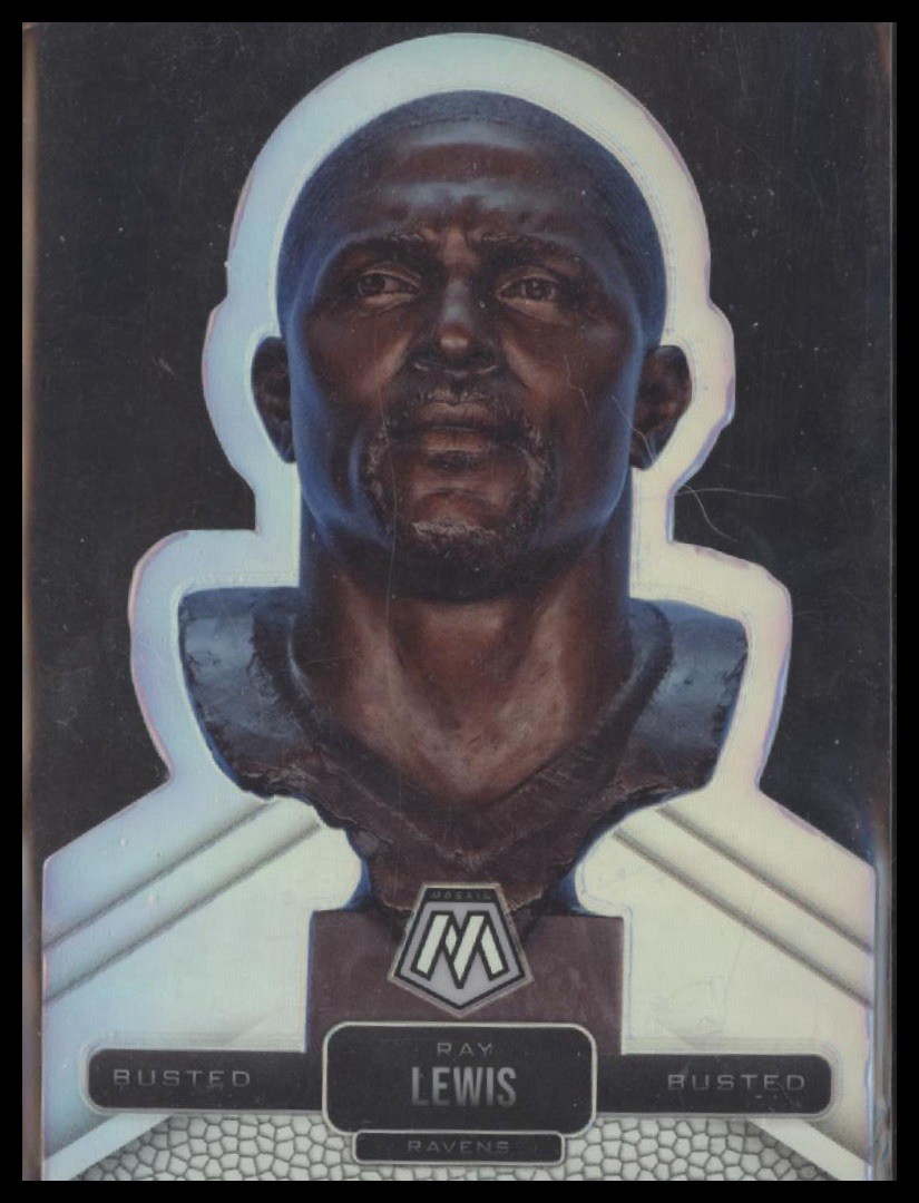 2021 Panini Mosaic Busted #1 Ray Lewis