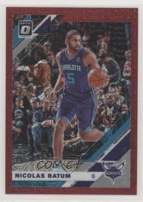 2019-20 Panini Donruss Optic Choice Red Prizm 8/88 Nicolas Batum #24 0c2