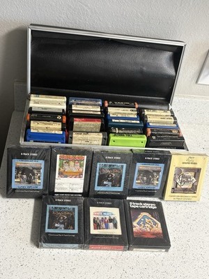 Vintage 8-Track Lot w/ Sealed Larry Norman, Randy Stonehill + Black Sabbath