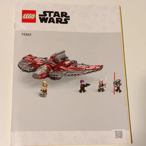 LEGO Star Wars Ahsoka Tano's T-6 Jedi Shuttle 75362 with Minifigures