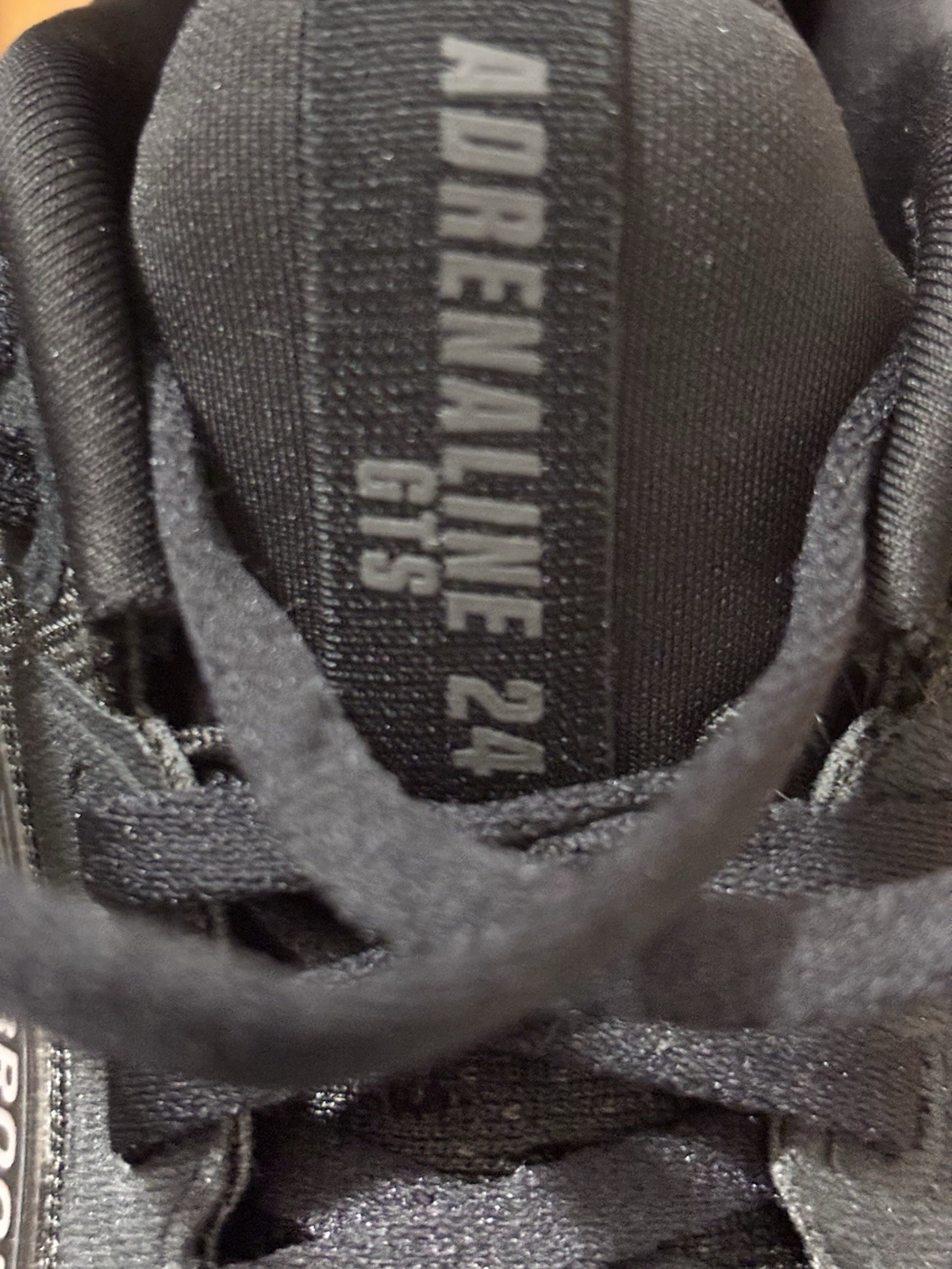 BROOKS Adrenaline GTS 24 Running Shoes Womens Size 6.5 Triple Black NEW thumbnail 8