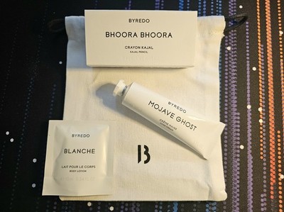Byredo Set Mojave Ghost Hand Cream, Blanche Body Lotion, Bhoora Bhoora Kajal Neu