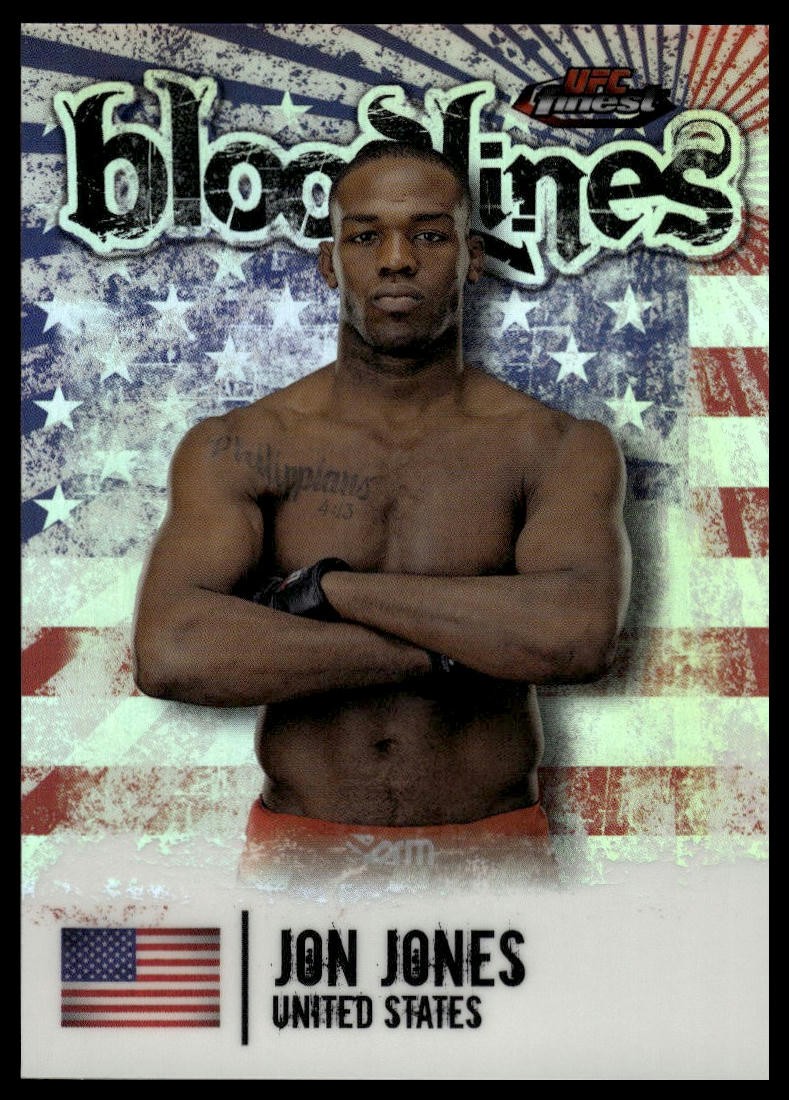 2012 Finest UFC #BL-JJ Jon Jones Bloodlines