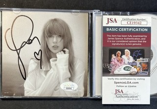 Taylor Swift Signed Tortured Poets Society CD Insert w/ Disc AUTO JSA COA