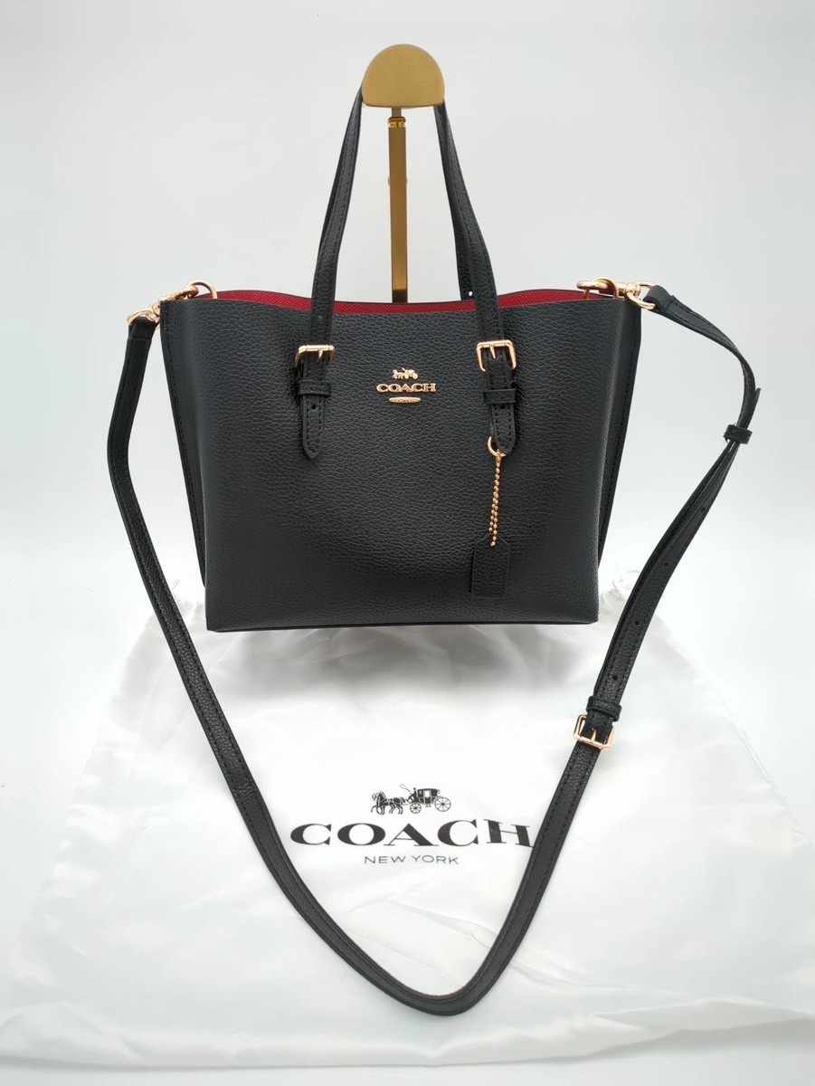 Coach Outlet Coach Mollie Tote Black Coach C4084 IMF2L MOLLIE TOTE
