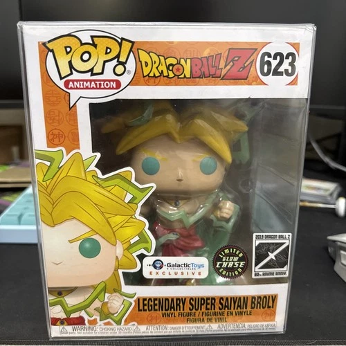 Funko Pop!  Dragon Ball - Broly 6" Chase (Glow) - Galactic Toys - 623