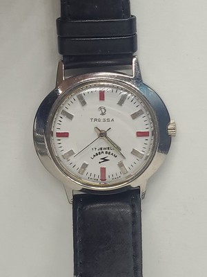 Vintage Tressa Swiss 17 Jewels Laser Beam Watch Wind Up