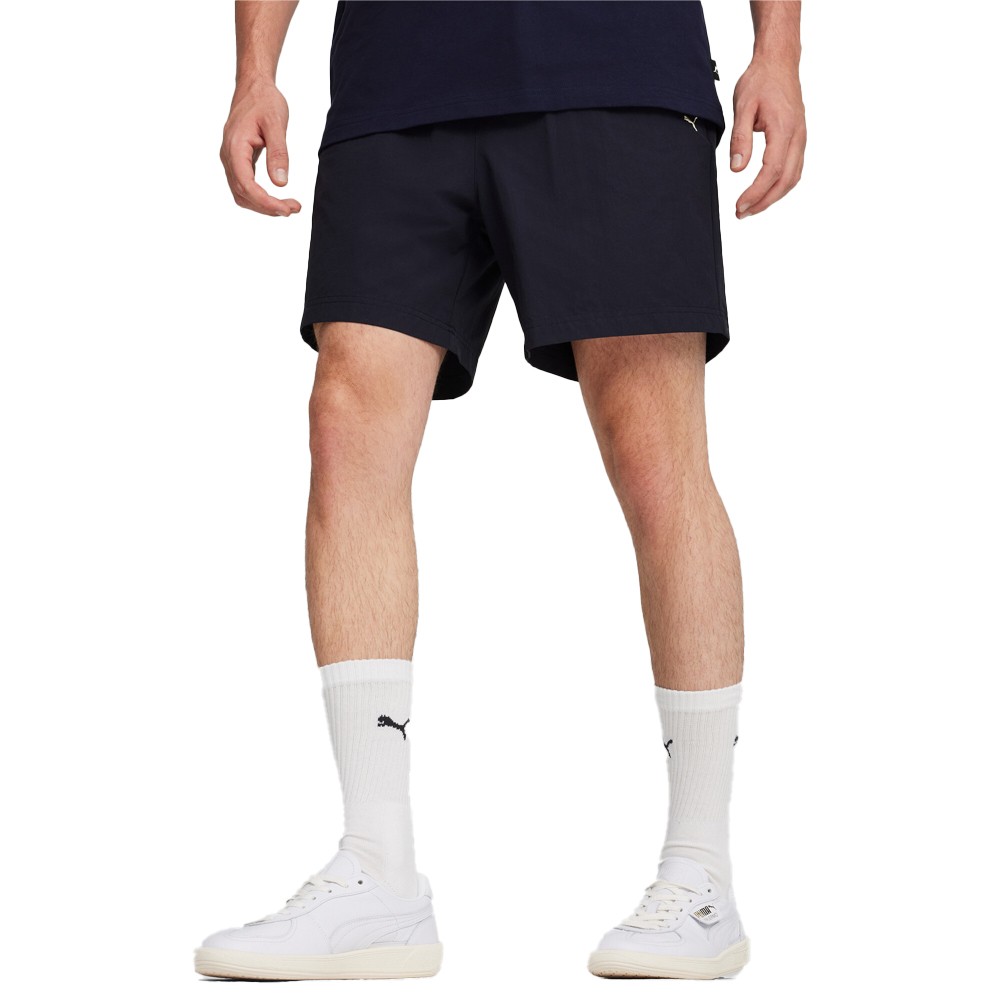 PUMA Mmq Drawstring Shorts Mens Blue Casual Athletic Bottoms 62400816 4790₽