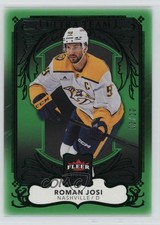 2025-26 Upper Deck Fleer Ultra Ultra Team Green /10 Roman Josi #UT5of20