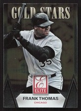 2015 Panini Elite Frank Thomas Gold Stars #16 Card