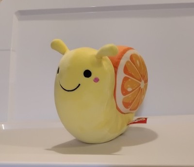 Orange Slice Snail Smoochy Pals Fruit Animals preowned 