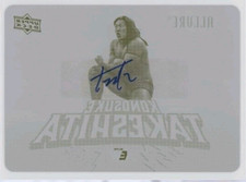2024 UD ALLURE AEW ALL ELITE PRINTING PLATE YELLOW AUTO KONOSUKE TAKESHITA 1/1