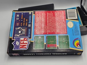NFL Football (Nintendo NES, 1989)  Complete CIB