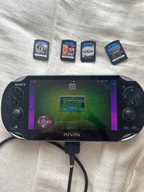 Sony PlayStation PS Vita  PCH-1000 Crystal Black CIB Boxed