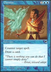 Dismiss #58 Tempest Uncommon MTG