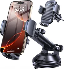 Super Suction Car Phone Holder Mount for iPhone 17 16 and Garmin GPS