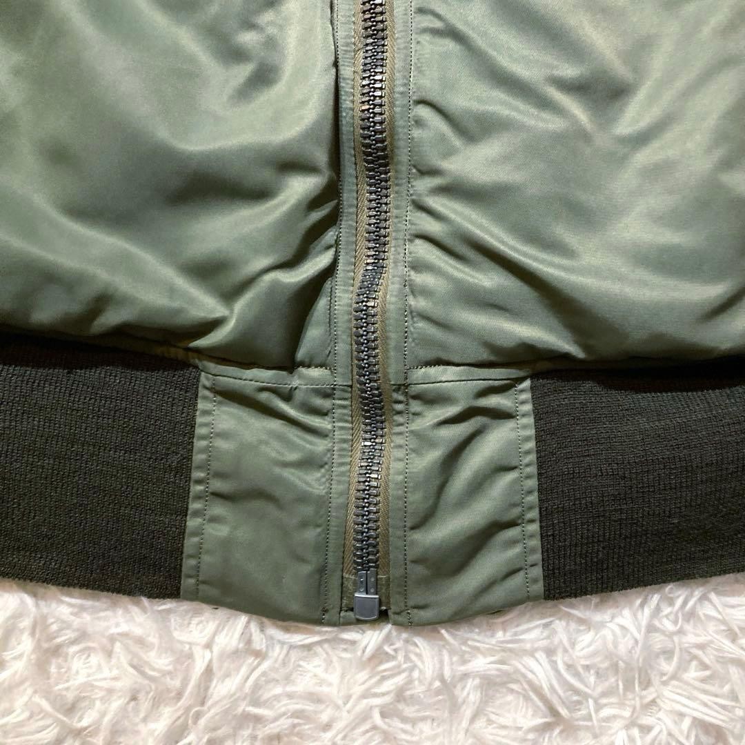 Buzz Ricksons MA1 Lion Patch Flight Jacket Good U… - image 4