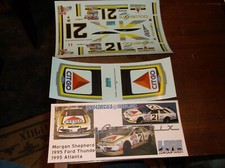 Morgan Shepherd 21 1995 CITGO/007 GOLDENEYE Ford 1/24th scale decal LoboGraphix