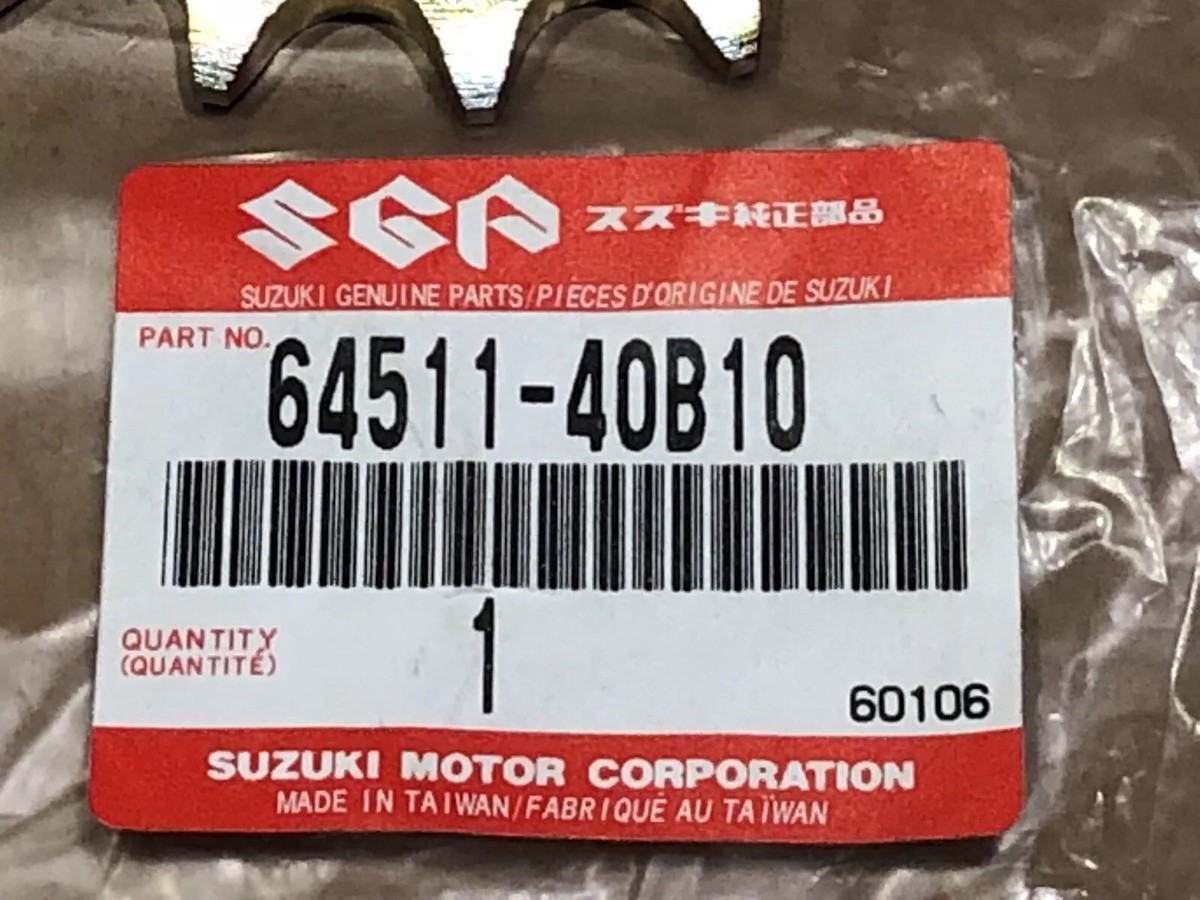1991-2006 LT80 ATV New Genuine SUZUKI Rear Sprocket P/No. 64511