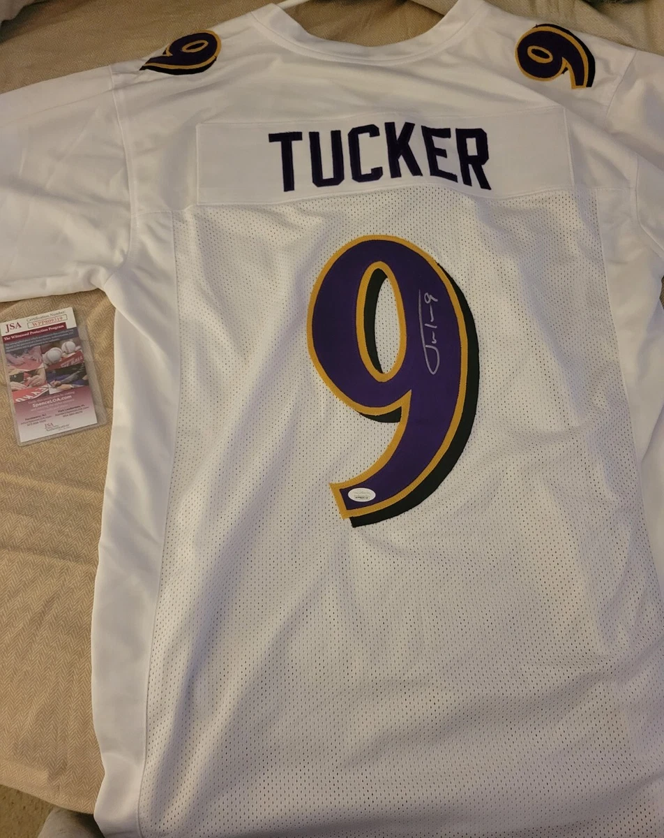 Baltimore ravens justin tucker jersey