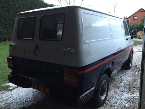 1986 BEDFORD CF VAN ELECTRIC VAN BARN FIND - Picture 5 of 12