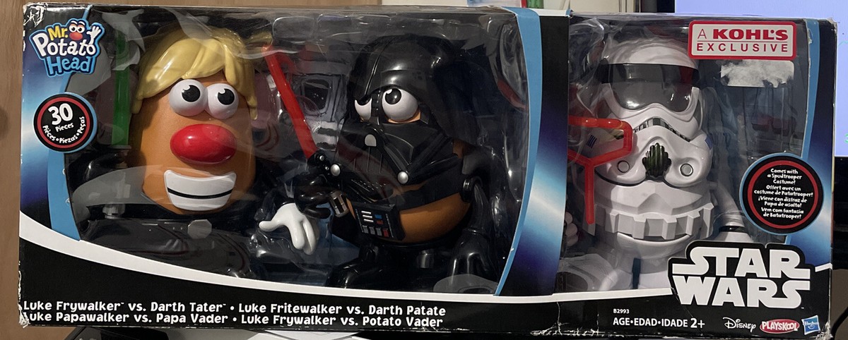 Darth Tater Mr Potato Head Luke Frywalker Star Wars Potato Head
