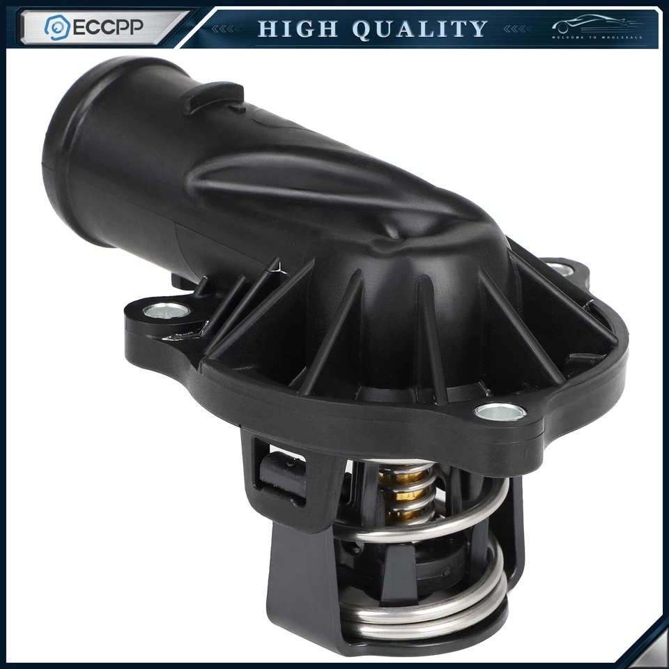 Carcasa termostato para Audi Q7 4,2 L 2011-2012 Volkswagen Touareg 3,0 L 2009-2012 Foto 3 de 4